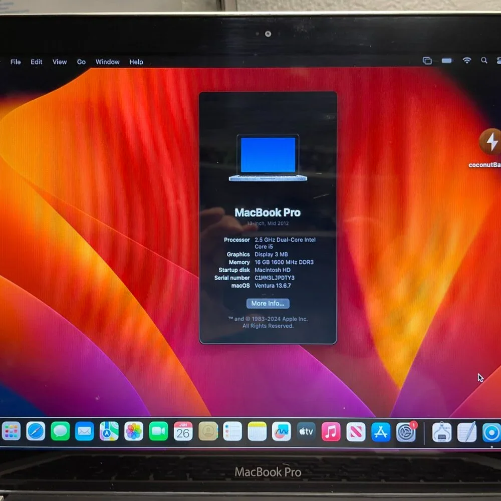 MacBook Pro 2012 13